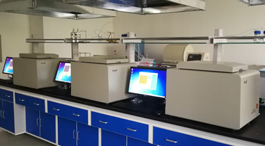 MLR-8W型微機量熱儀現場(chǎng)照片